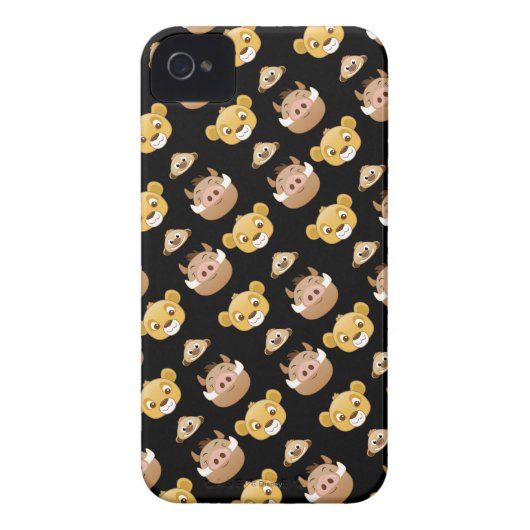 Lion King Emoji Land Pattern Case-Mate iPhone Case (Back)