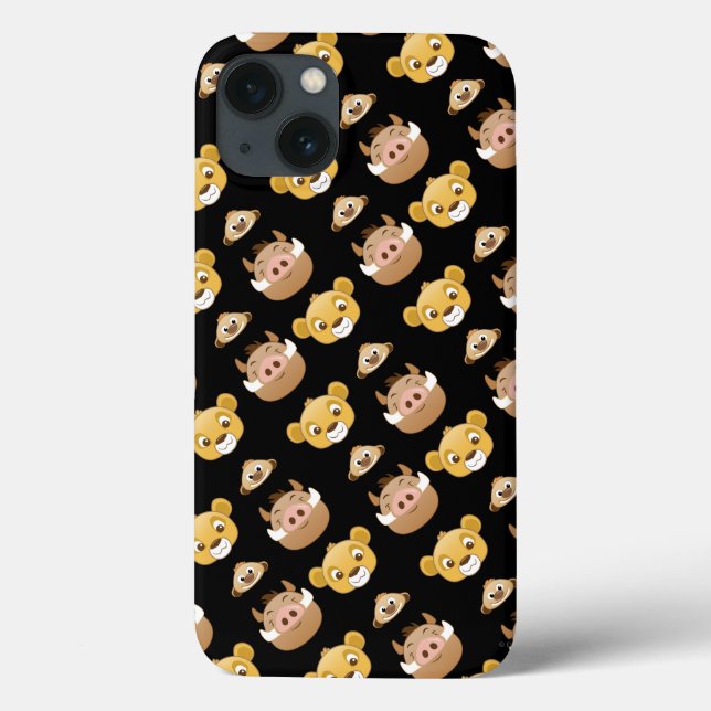 Lion King Emoji Land Pattern Case-Mate iPhone Case (Back)