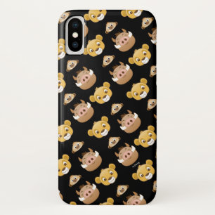 Lion King Emoji Land Pattern iPhone X Case