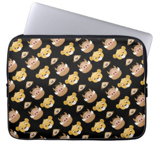 Lion King Emoji Land Pattern Laptop Sleeve