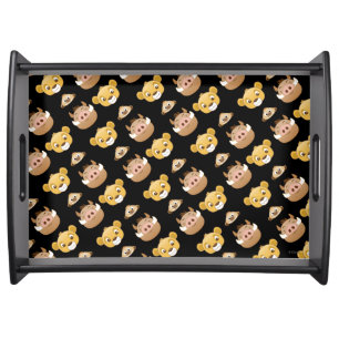 Lion King Emoji Land Pattern Serving Tray