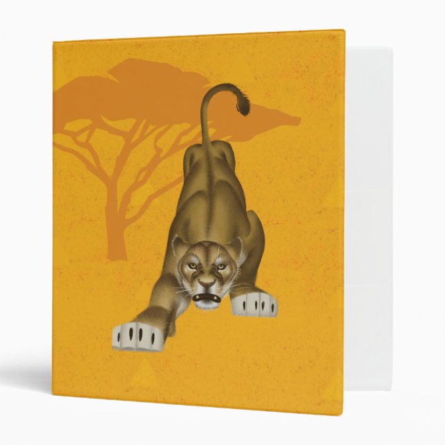 Lion King | Fierce Nala 3 Ring Binder (Front/Inside)