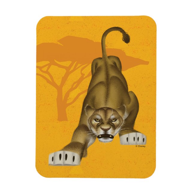 Lion King | Fierce Nala Magnet (Vertical)
