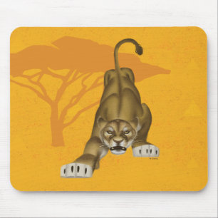 Lion King Fierce Nala Mouse Pad