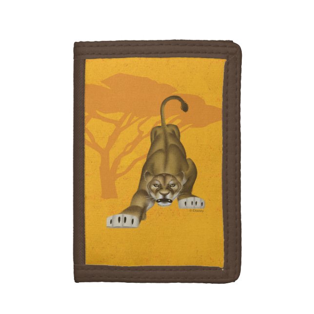 Lion King | Fierce Nala Trifold Wallet (Front Vertical)