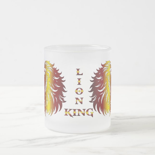 Lion King Glass Mug (Center)