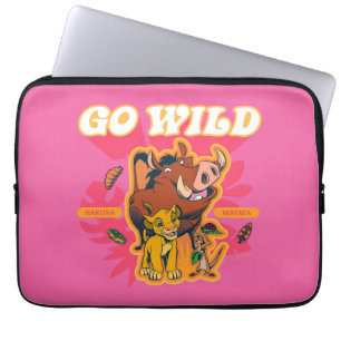 Lion King Hakuna Matata - Go Wild Laptop Sleeve