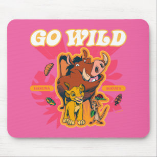 Lion King   Hakuna Matata - Go Wild Mouse Pad