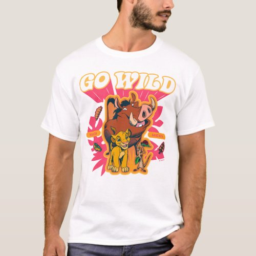 Lion King  Hakuna Matata _ Go Wild T_Shirt