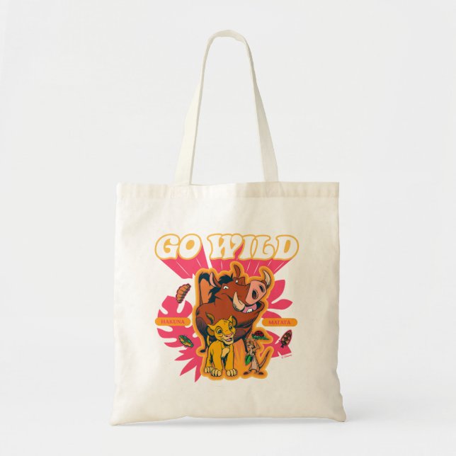 Lion King | Hakuna Matata - Go Wild Tote Bag (Front)