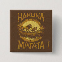 Lion King | "Hakuna Matata" Woodcut Design
