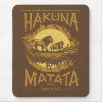 Lion King | "Hakuna Matata" Woodcut Design