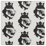 Lion king head fabric