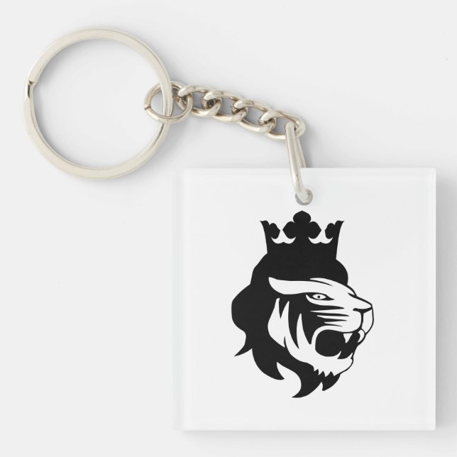 Lion king head keychain (Front)