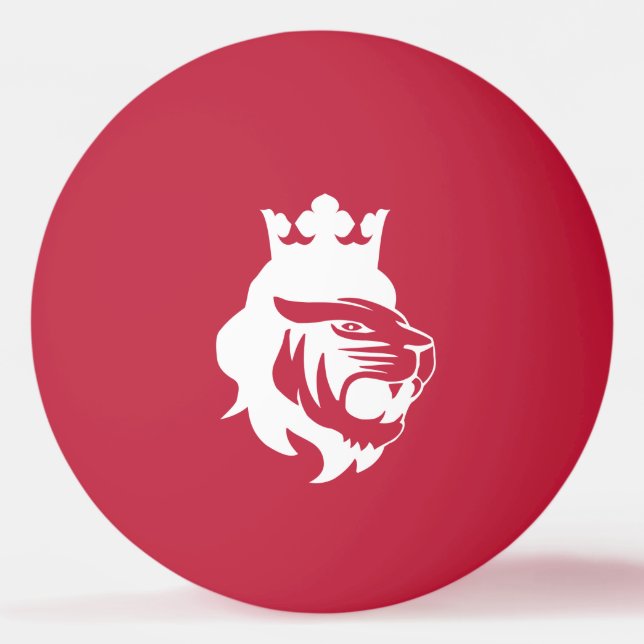 Lion king head ping pong ball (Front)