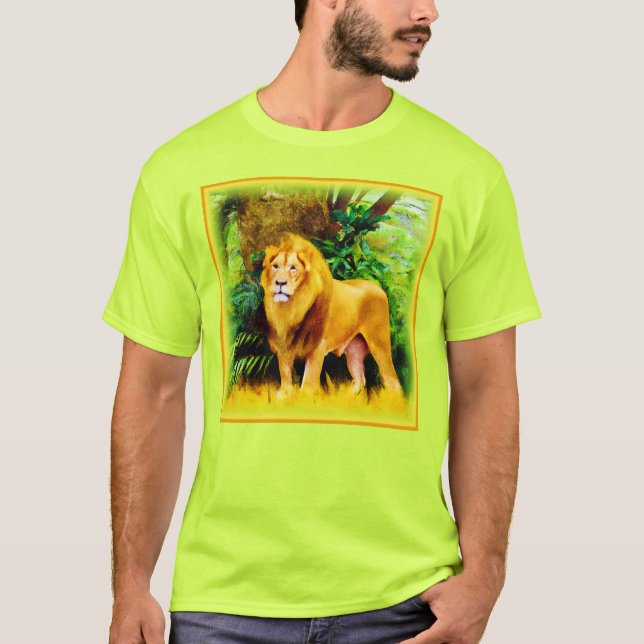 Lion King In The Jungle. Buy Now T-Shirt (Front)