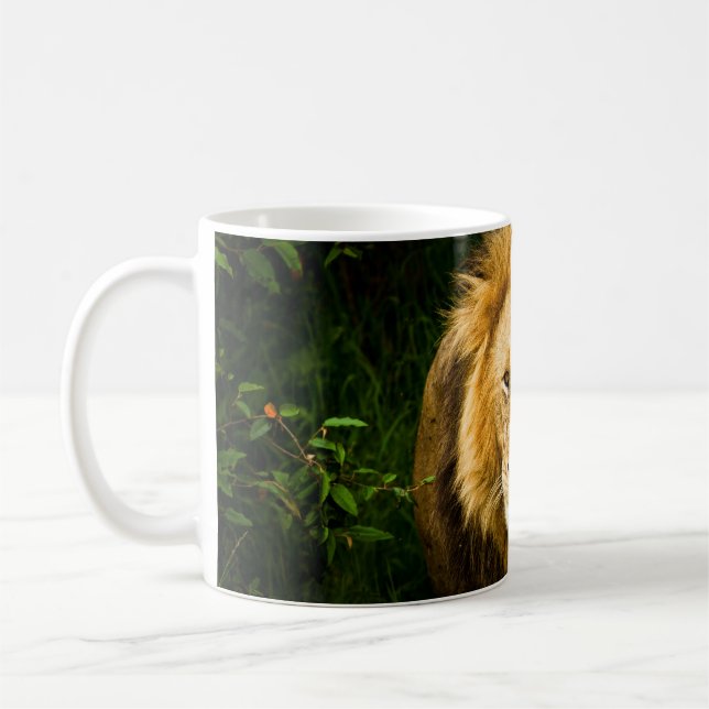 LION KING IN THE JUNGLE COFFEE MUG (Left)