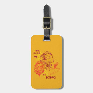 Lion King   It's Good To Be King Luggage Tag
