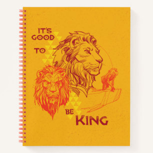 Lion King   It's Good To Be King Notebook