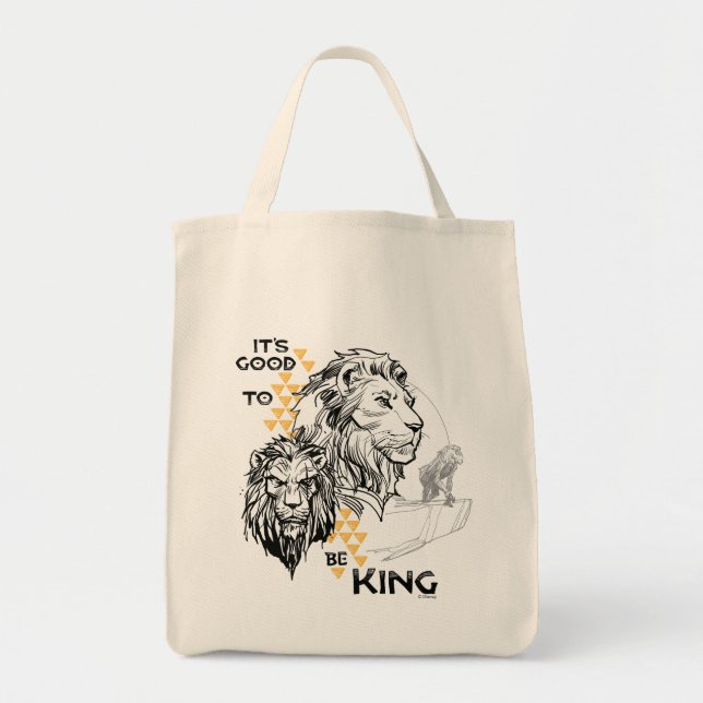 Lion King | It's Good To Be King Tote Bag (Front)