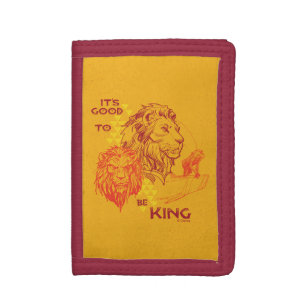 Lion King It's Good To Be King Tri-fold Wallet