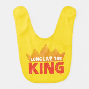 Lion King   Long Live The King Baby Bib