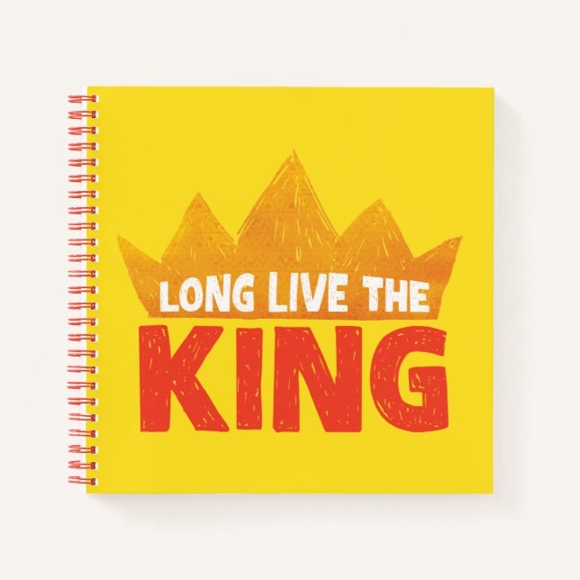 Lion King | Long Live The King Notebook (Front)