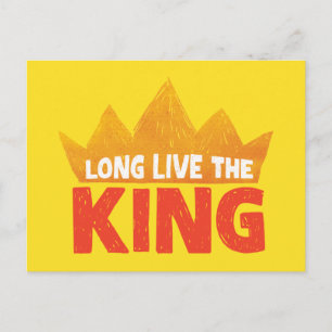 Lion King Long Live The King Postcard