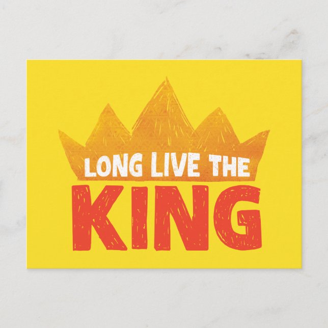 Lion King | Long Live The King Postcard (Front)