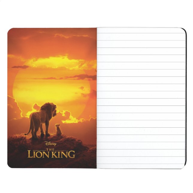 Lion King | Mufasa & Simba At Sunset Journal (Inside Front)