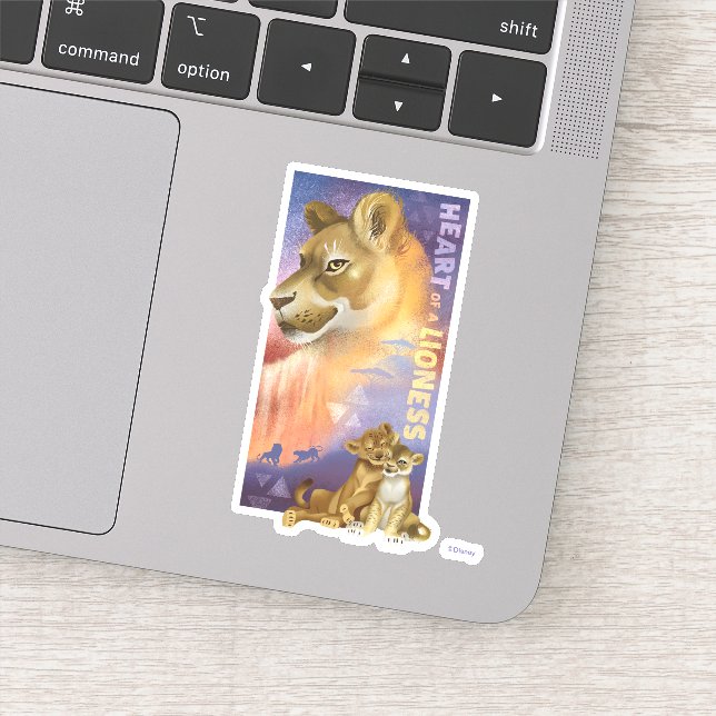 Lion King | Nala and Simba Collage Graphic Sticker (Detail)