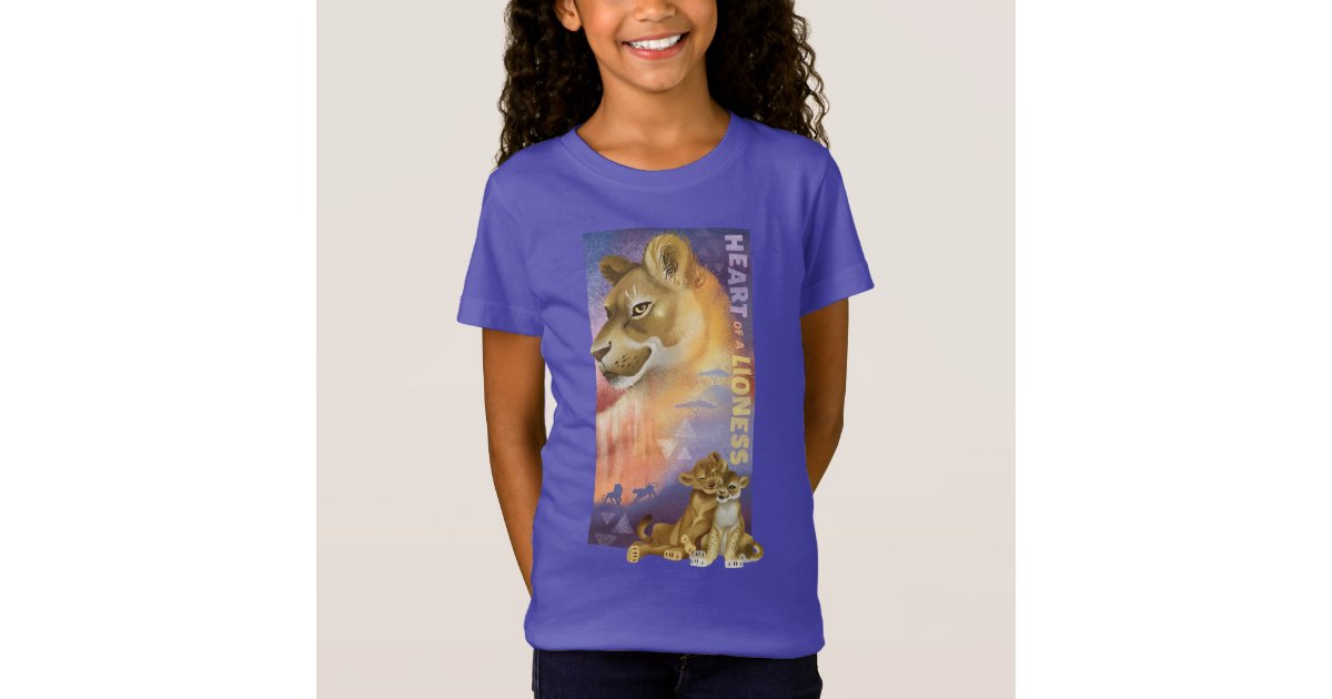 Lion King, Nala and Simba Collage Graphic T-Shirt