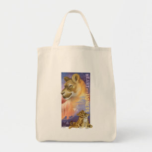 Lion King Nala and Simba Collage Graphic Tote Bag