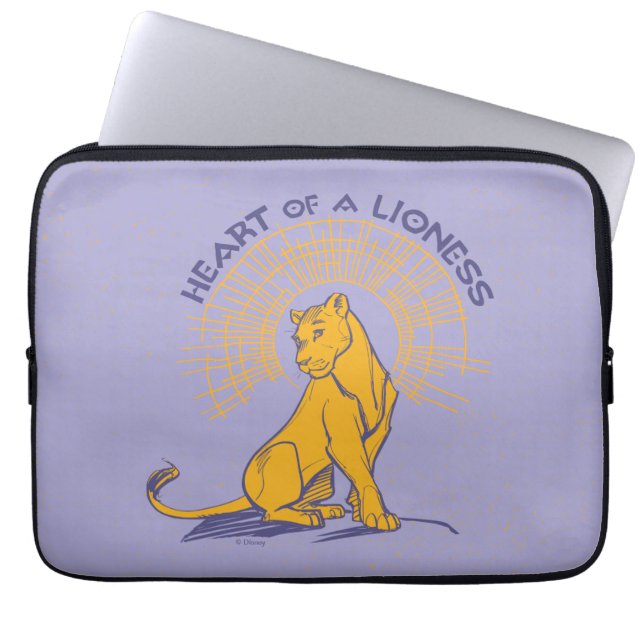 Lion King | Nala "Heart of A Lioness" Laptop Sleeve (Front)