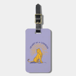 Lion King Nala "Heart of A Lioness" Luggage Tag