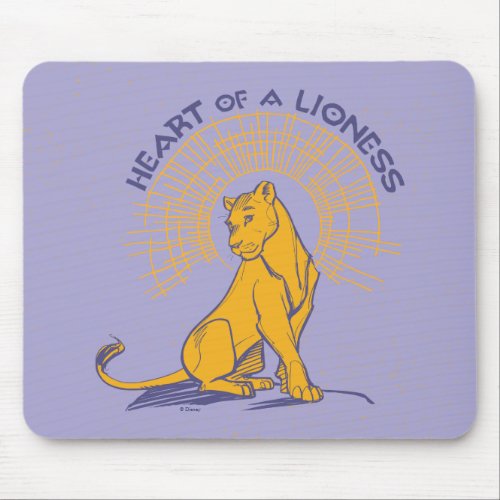 Lion King  Nala Heart of A Lioness Mouse Pad