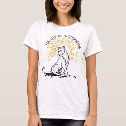 Lion King  Nala Heart of A Lioness T_Shirt