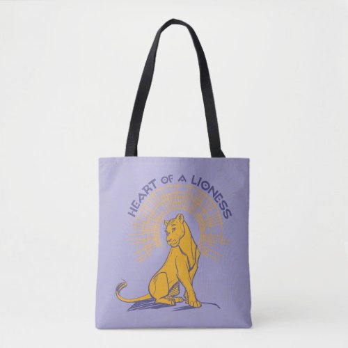 Lion King  Nala Heart of A Lioness Tote Bag