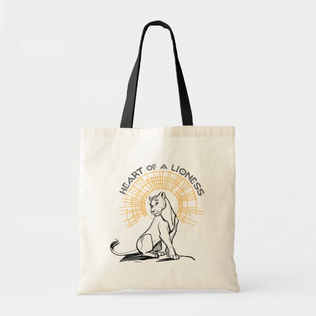 Lion King | Nala "Heart of A Lioness" Tote Bag (Front)