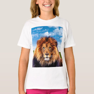 Lion King of the Forest Art-15475 T-Shirt