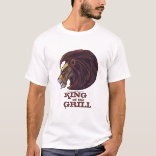 Lion King of the Grill Mens Light T-Shirt