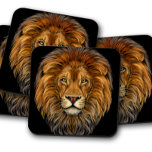 Lion King Portrait Coaster | Majestic Lion Coaster<br><div class="desc">Lion King Portrait Coaster | Majestic Lion Cork Coaster Set Embrace the strength and majesty of the king of the jungle with this Lion King portrait cork coaster set. Featuring a detailed and regal image of a lion, this coaster set brings a bold and commanding presence to your home décor....</div>