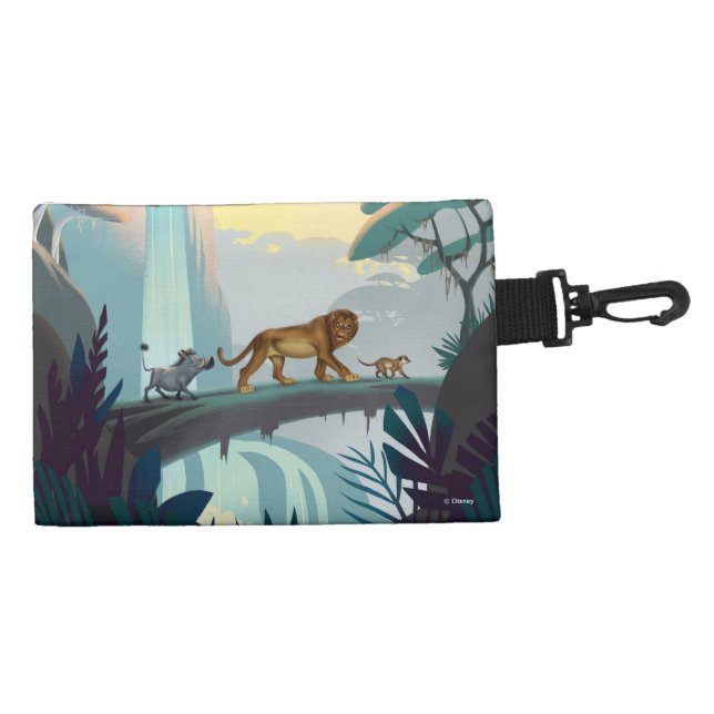 Lion King, Pumbaa, Simba, & Timon Crossing Log Messenger Bag, Zazzle