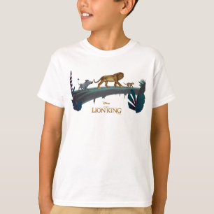 Lion King   Pumbaa, Simba, & Timon Crossing Log T-Shirt