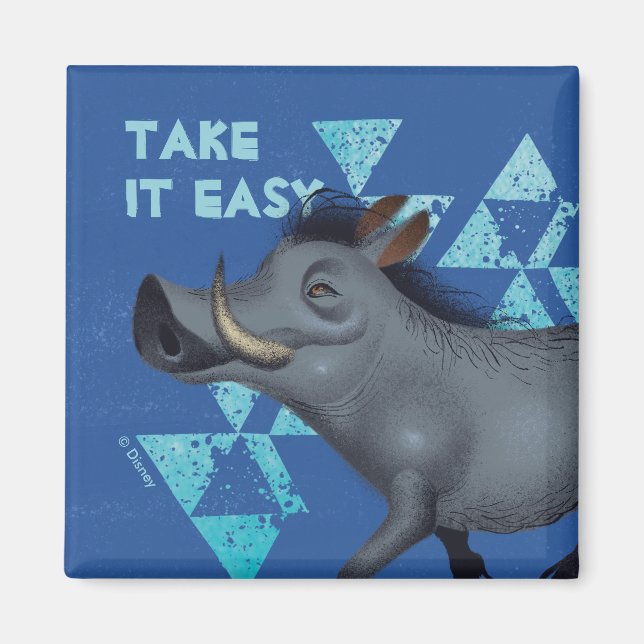 Lion King | Pumbaa The Warthog Magnet (Front)