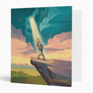 Lion King Rafiki Presenting Simba Graphic 3 Ring Binder