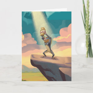 Lion King Rafiki Presenting Simba Graphic Card