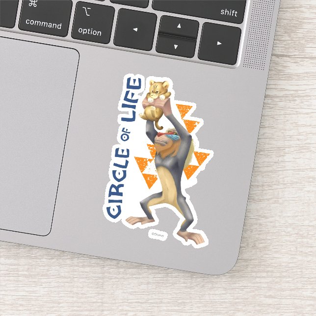 Lion King | Rafiki Presenting Simba Graphic Sticker (Detail)