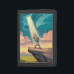 Lion King | Rafiki Presenting Simba Graphic Trifold Wallet<br><div class="desc">This iconic scene is drawn in a stylized painted style,  featuring Rafiki holding up the newborn Simba while standing at the edge of Pride Rock,  presenting the new prince to the kingdom.</div>