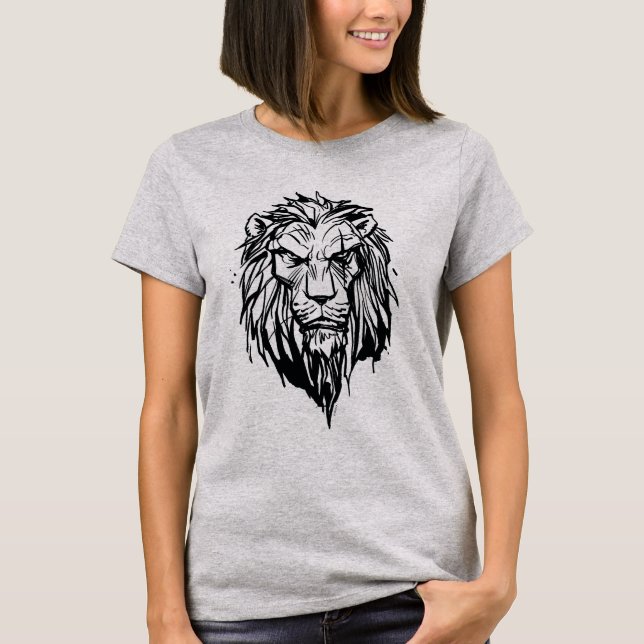 Lion King | Scar Head Sketch T-Shirt (Front)